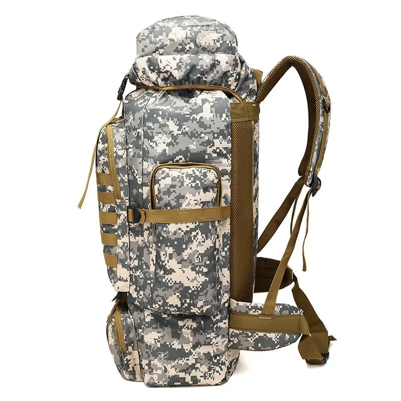 Mochila Estilo Militar para Viagens e Camping - Pra Quem Deseja Espaço - FULL!!