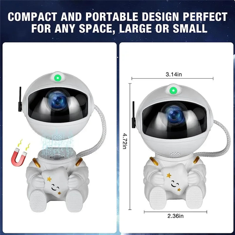 Astronauta Projetor de Galáxia LED