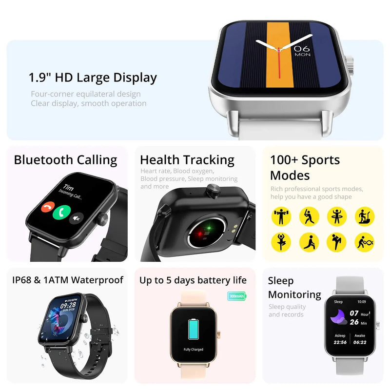 Relógio de Pulso Inteligente/Smart Watch Unissex COLMI