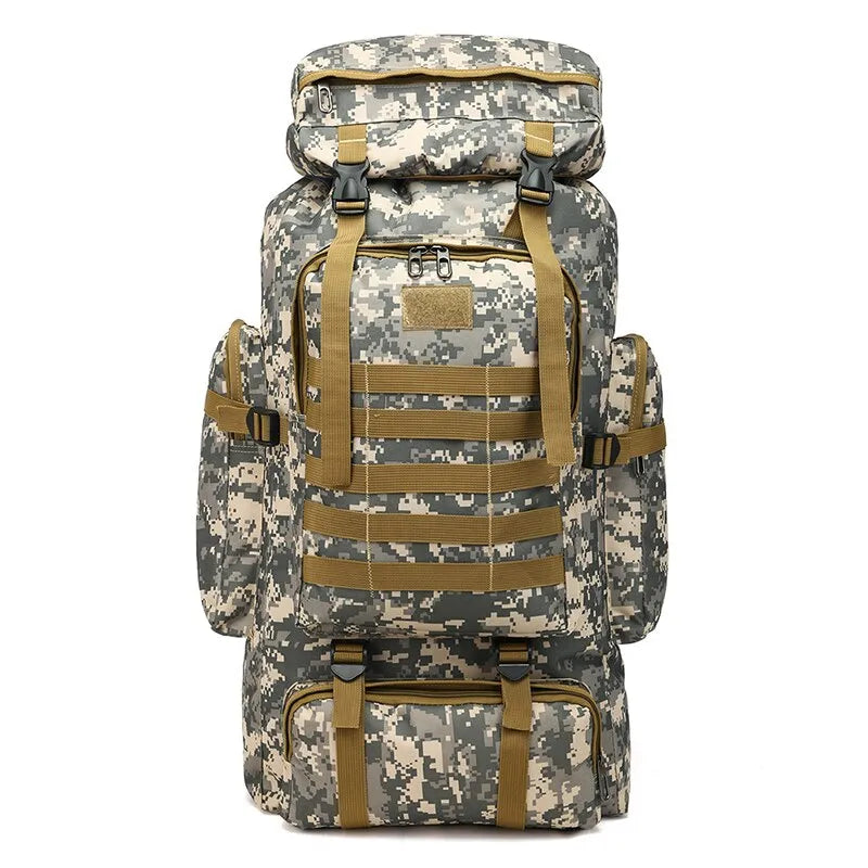 Mochila Estilo Militar para Viagens e Camping - Pra Quem Deseja Espaço - FULL!!